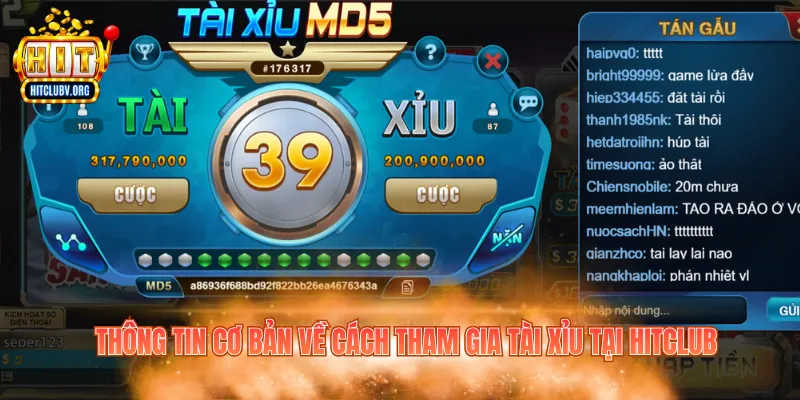 Thông tin cơ bản về cách tham gia tài xỉu tại nền tảng